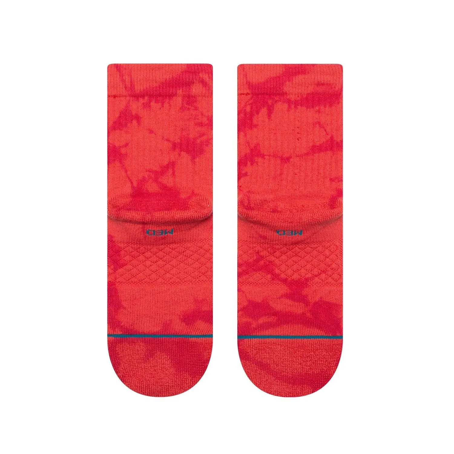 Adult Quarter Socks - Dye Namic Quarter - Red