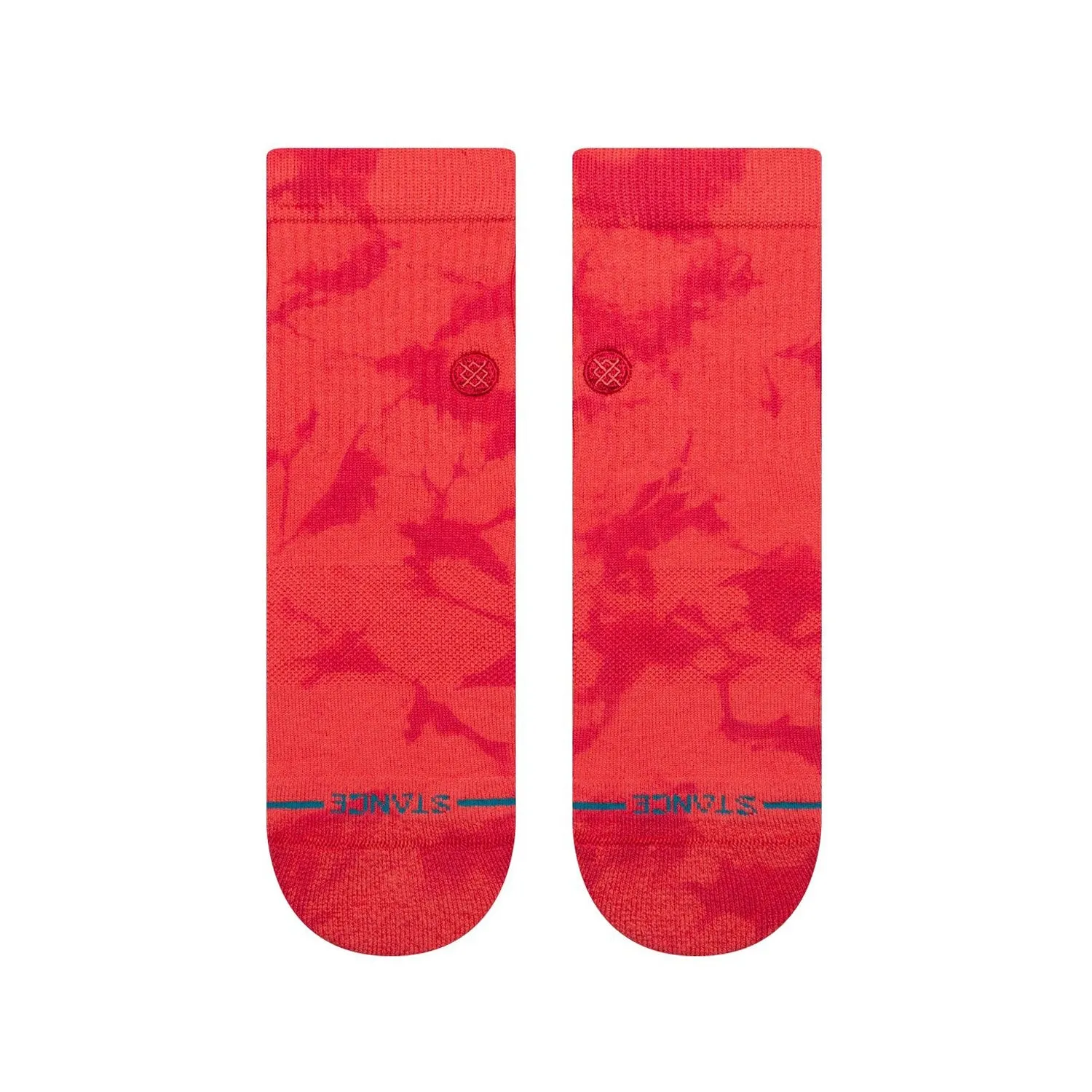 Adult Quarter Socks - Dye Namic Quarter - Red