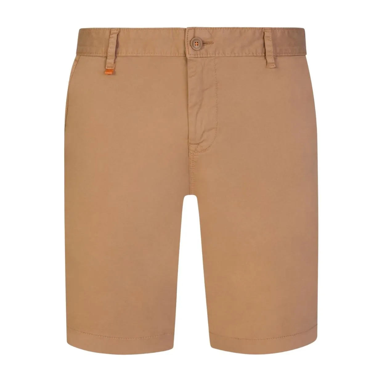 BOSS Beige Schino Slim Fit Shorts