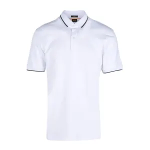 BOSS Passertip White Slim Fit Polo Shirt