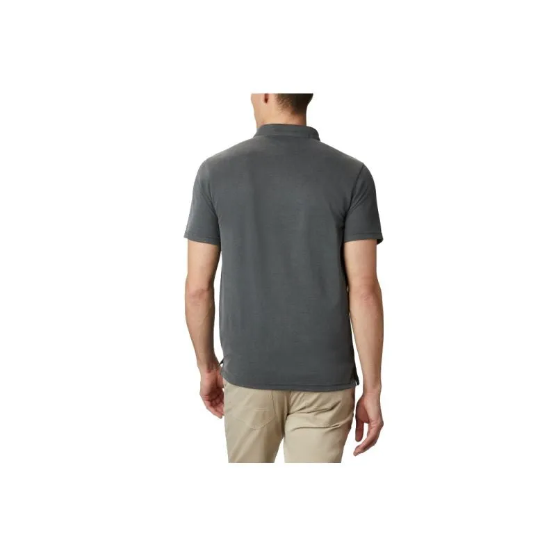 Columbia Mens Nelson Point Polo T-Shirt - Gray