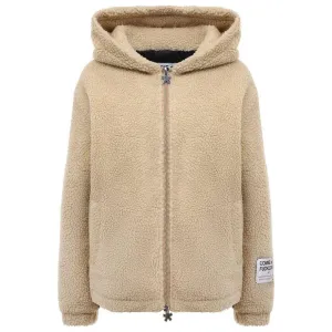 Comme Des Fuckdown Beige Polyester Jackets & Coat