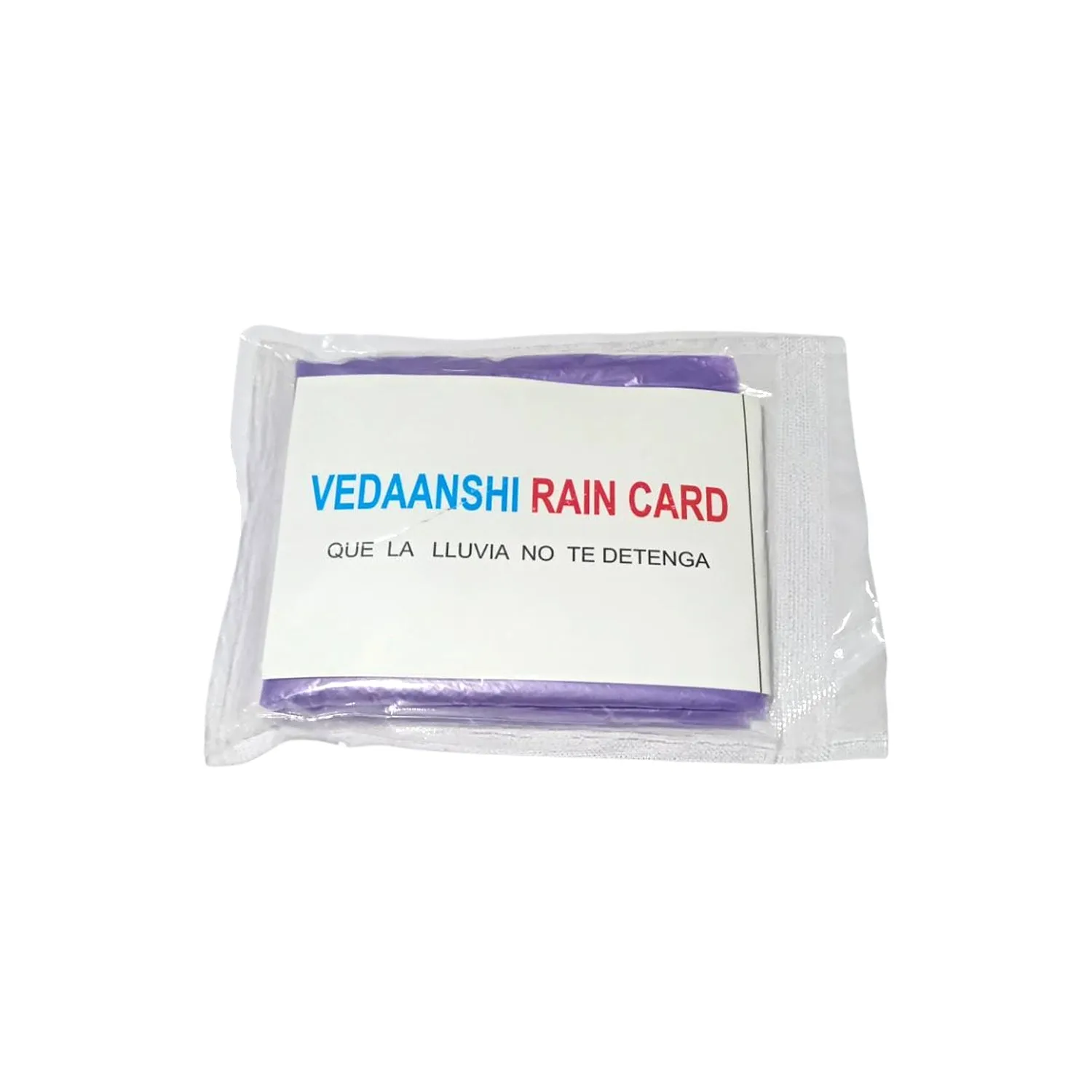 Disposable Rain Card Raincoat Easy to Carry Emergency Waterproof Rain coat RainCard