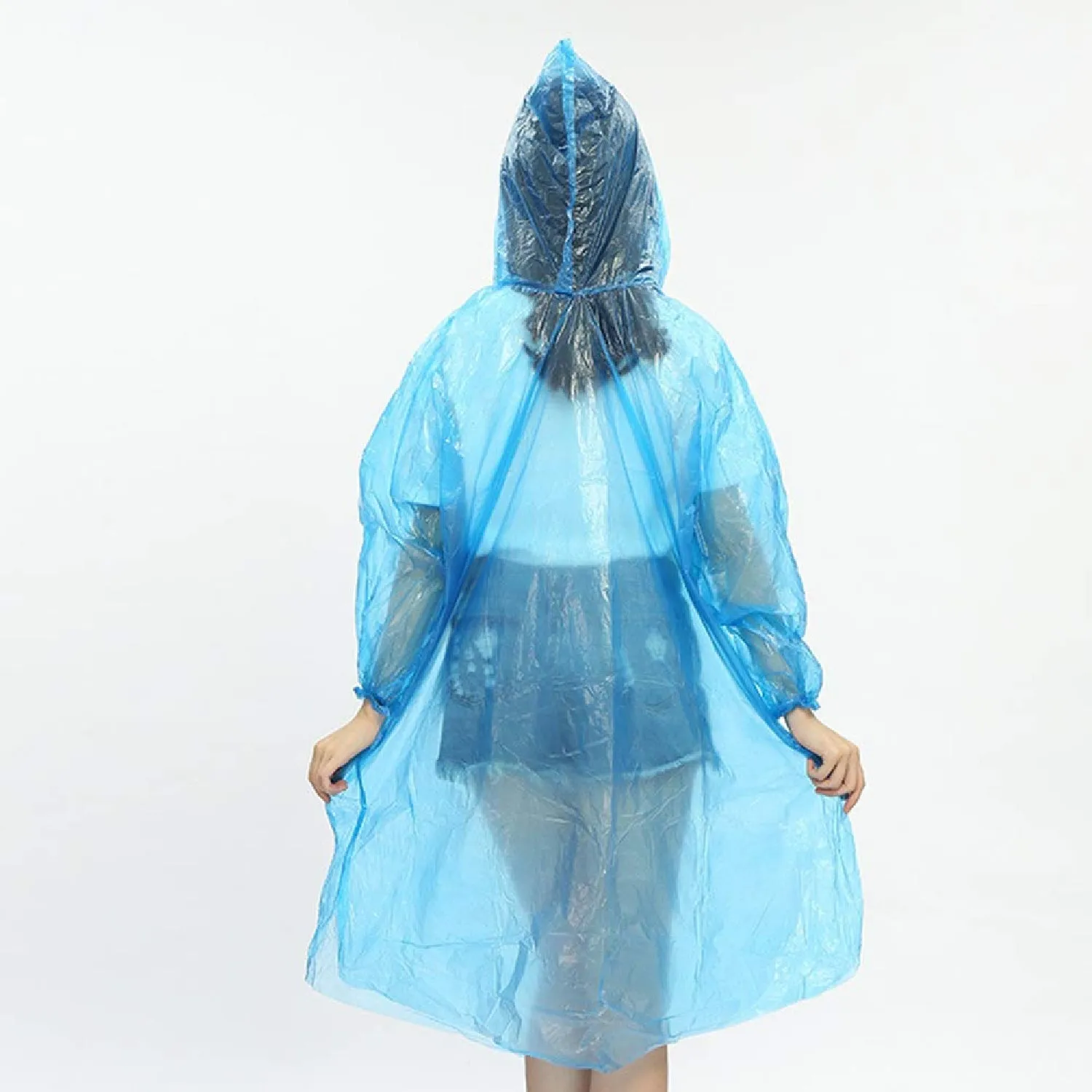 Disposable Rain Card Raincoat Easy to Carry Emergency Waterproof Rain coat RainCard