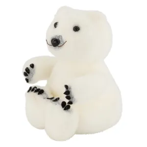 Foam Glitter Polar Bear 17 cm - Assorted