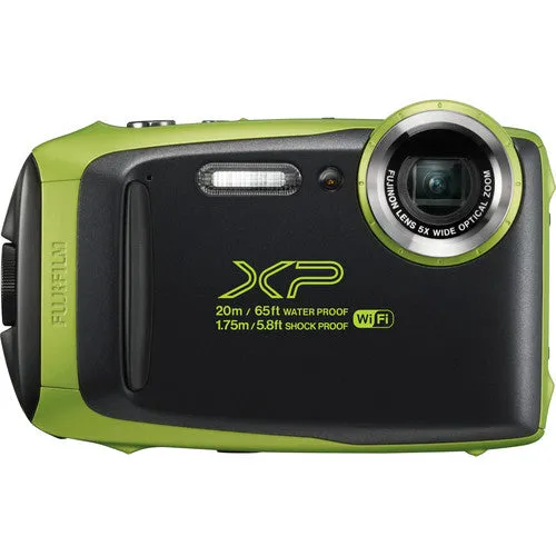 FUJIFILM FinePix XP130 Digital Camera with 28-140mm Fixed Lens (Lime)