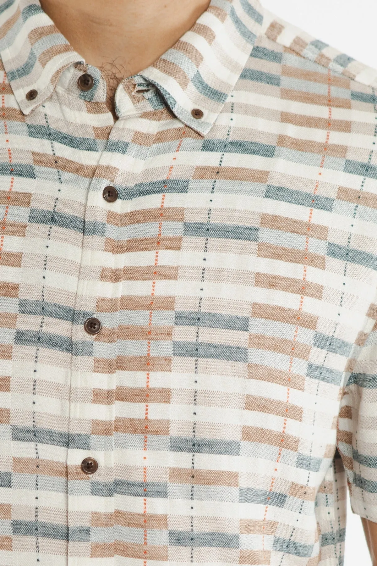 Grant Slim Shirt / Manzanita Stripe