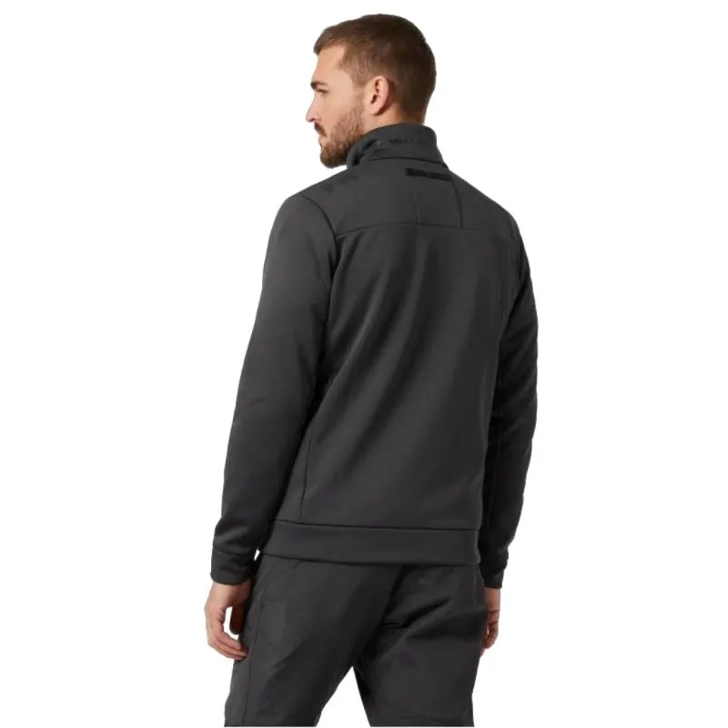 Helly Hansen Mens Crew Fleece Jacket - Gray