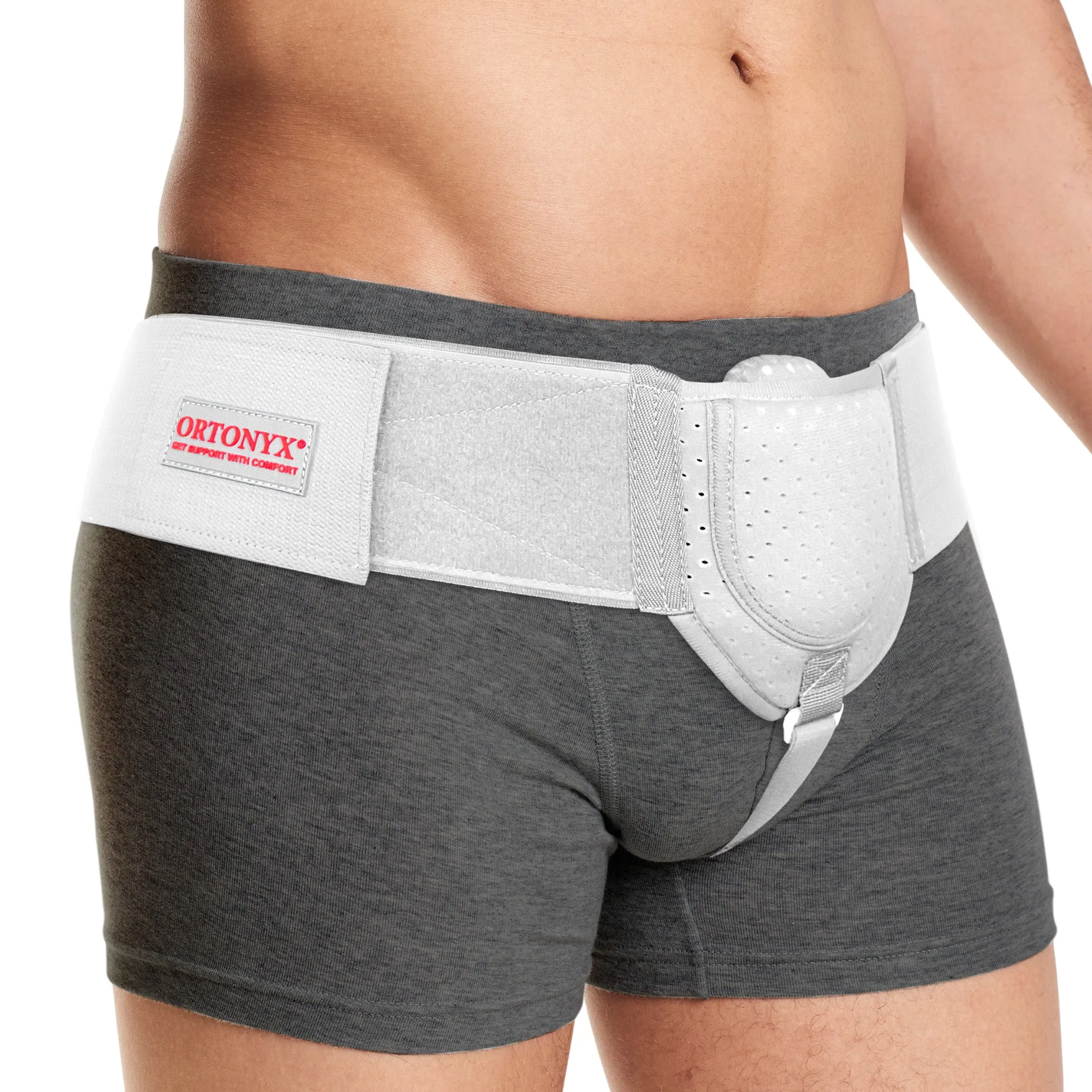 Inguinal Groin Hernia Belt for Men and Women - Left or Right Side