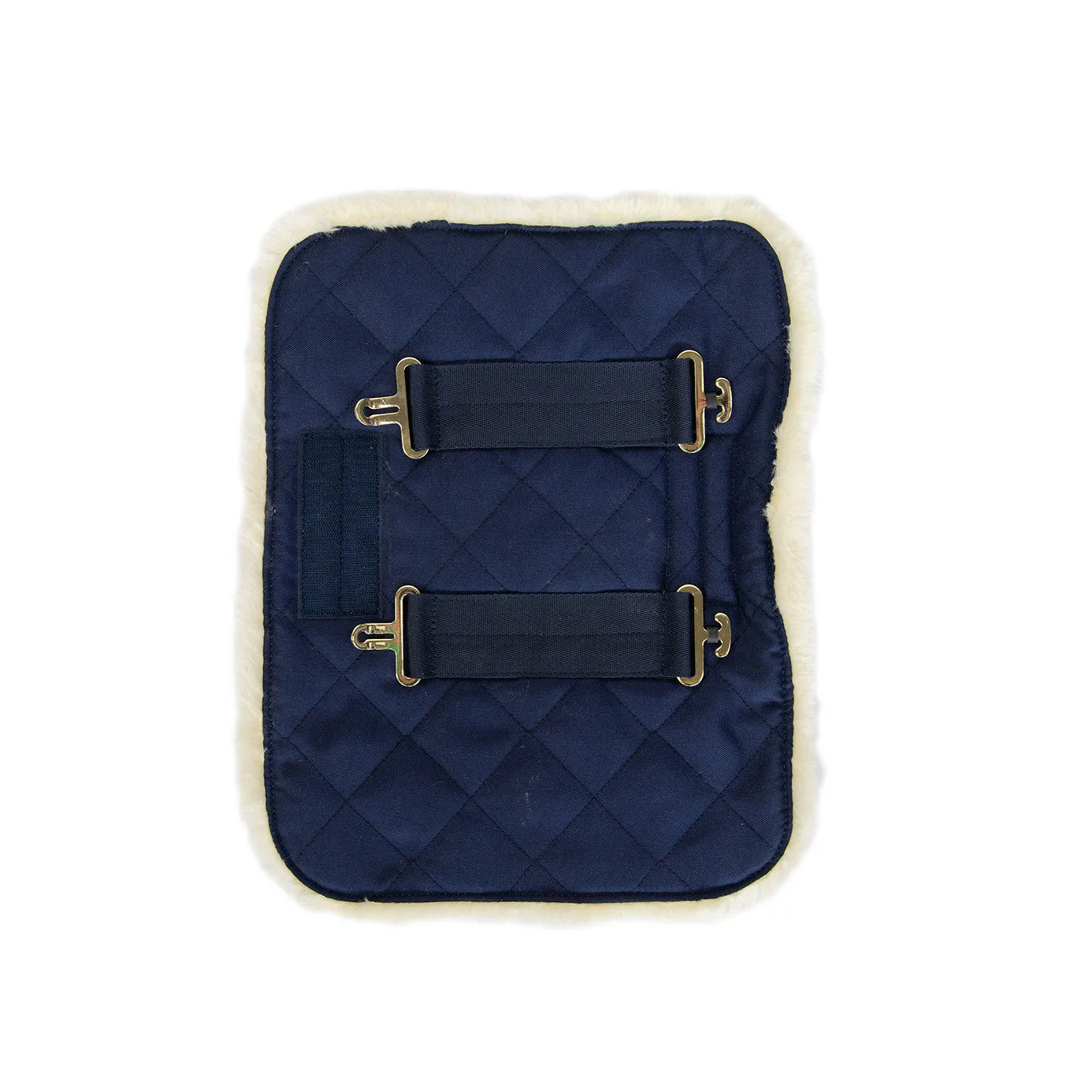 Kentucky Horsewear Quilted Sheepskin Chest Expander - Navy