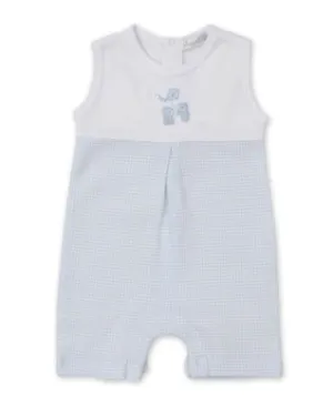 Kissy Kissy Sleeveless Playsuit Beary Nice Blue