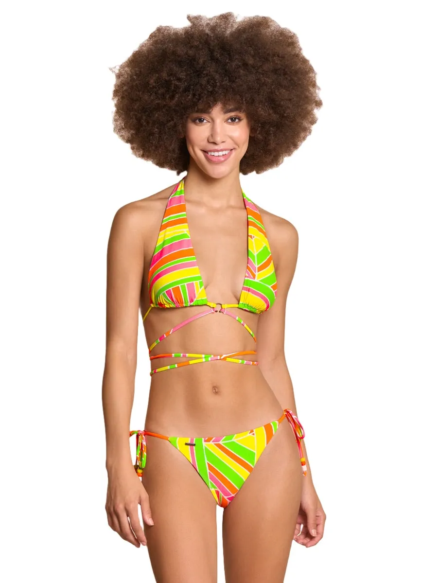 Maaji Magnetic Super 70S Sliding Halter Bikini Top