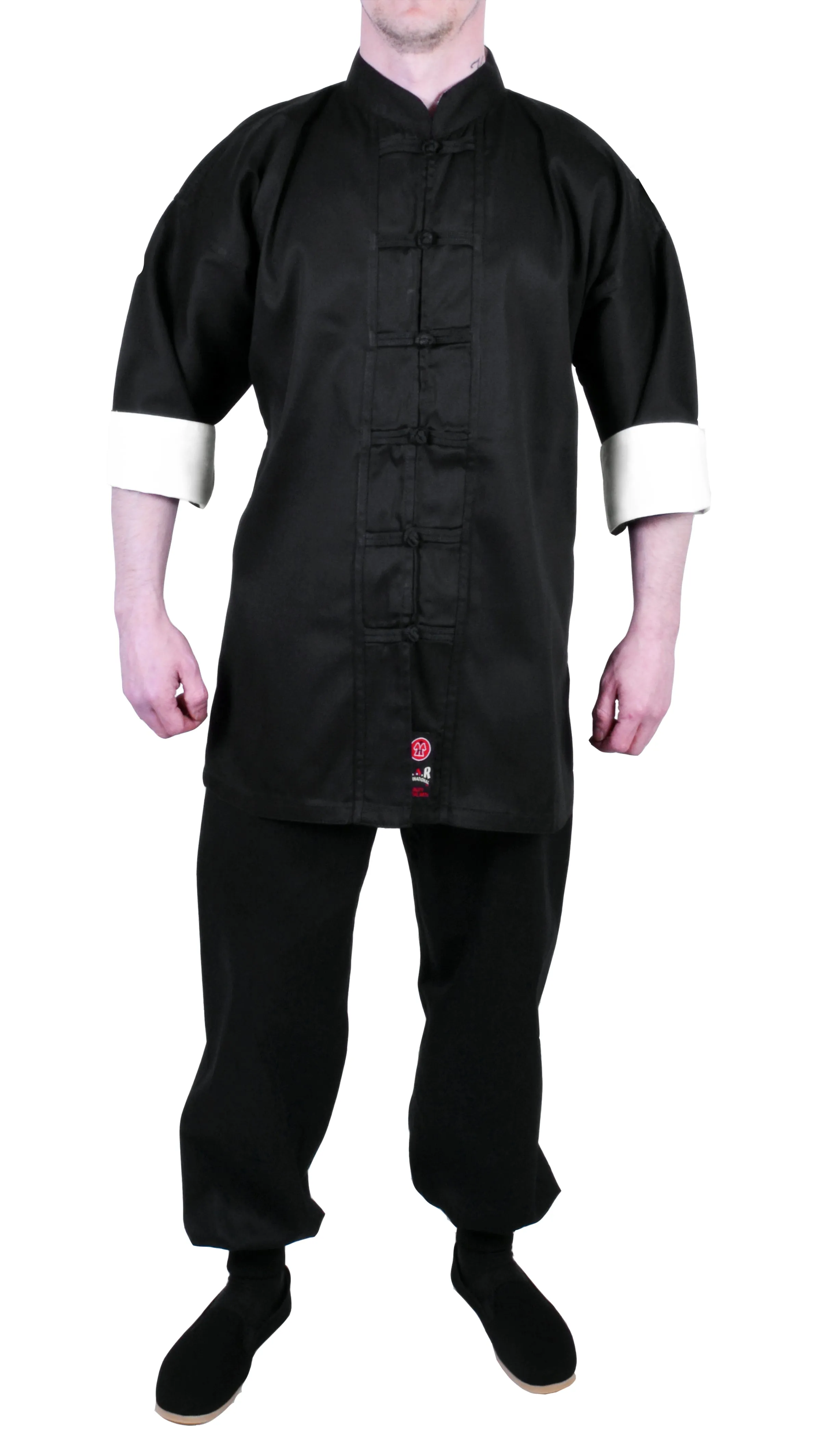 MAR-043 |  Kung-Fu Uniform w/ White Cuff For Students