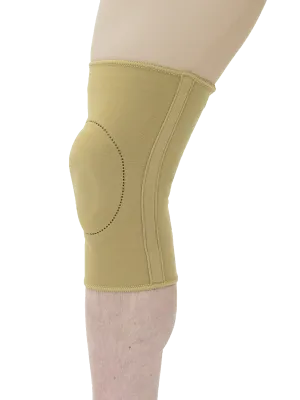 MAXAR Elastic Knee Brace with Donut-Shaped Silicone Ring and Metal Stays: EKN-401