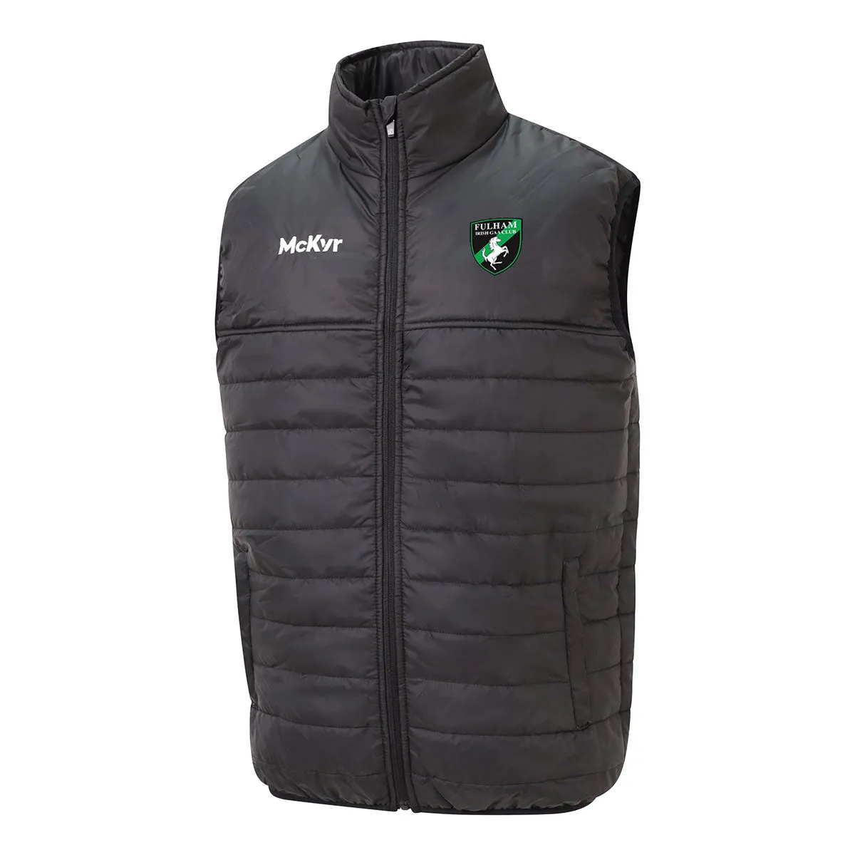 Mc Keever Fulham Irish GAA Core 22 Padded Gilet - Youth - Black