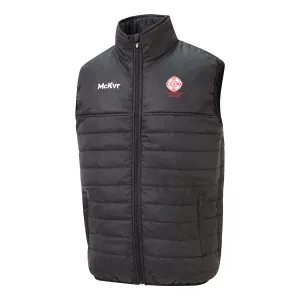 Mc Keever Glen Rovers GAA Watford Core 22 Padded Gilet - Youth - Black