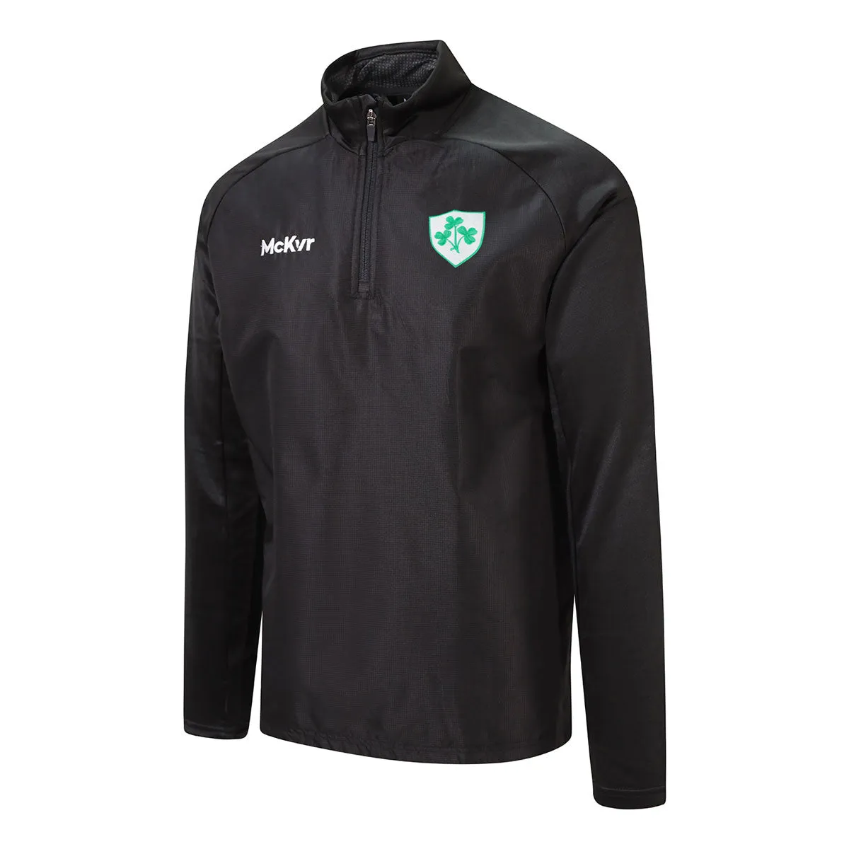 Mc Keever Ireland Supporters Core 22 Warm Top - Youth - Black