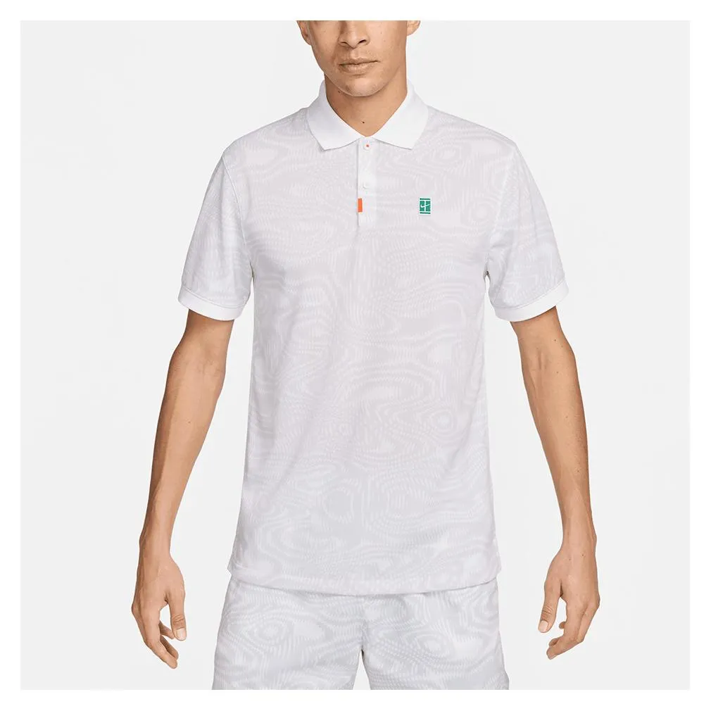 Men's Heritage Dri-Fit Tennis Polo White