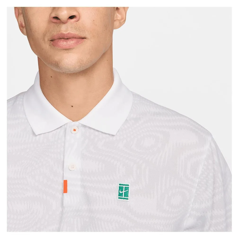 Men's Heritage Dri-Fit Tennis Polo White