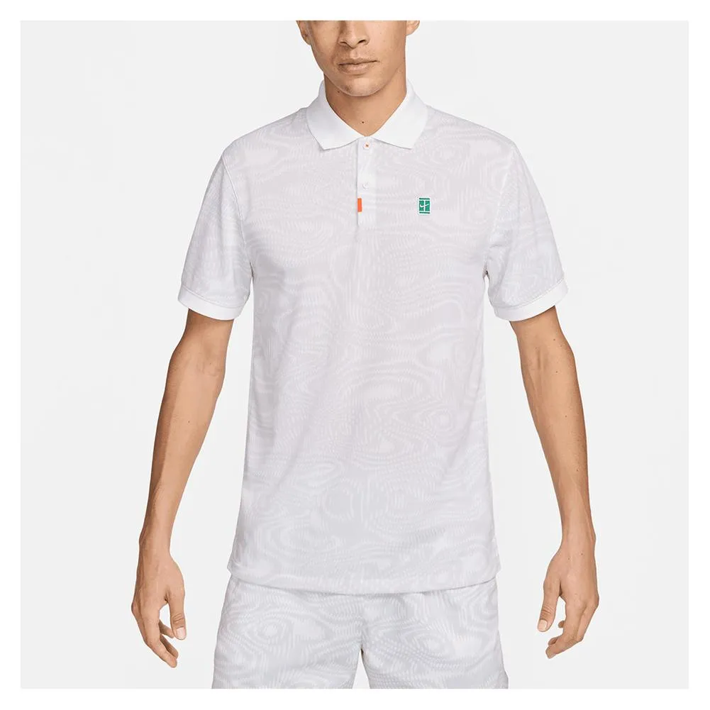 Men's Heritage Dri-Fit Tennis Polo White