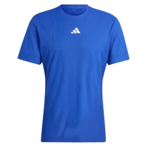 Mens Pro Airchill Tennis Top Lucid Blue and Black