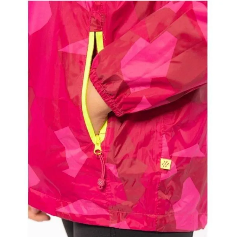 Mini Mac In A Sac Kids Packable Waterproof Jacket - Pink Camo