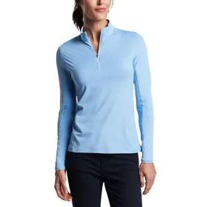 Peter Millar Women's Lightweight Sun Golf Shirt - Cottage Blue