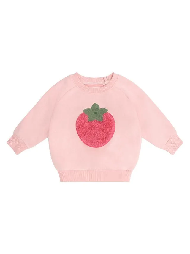 Pink Furberry Sweatshirt