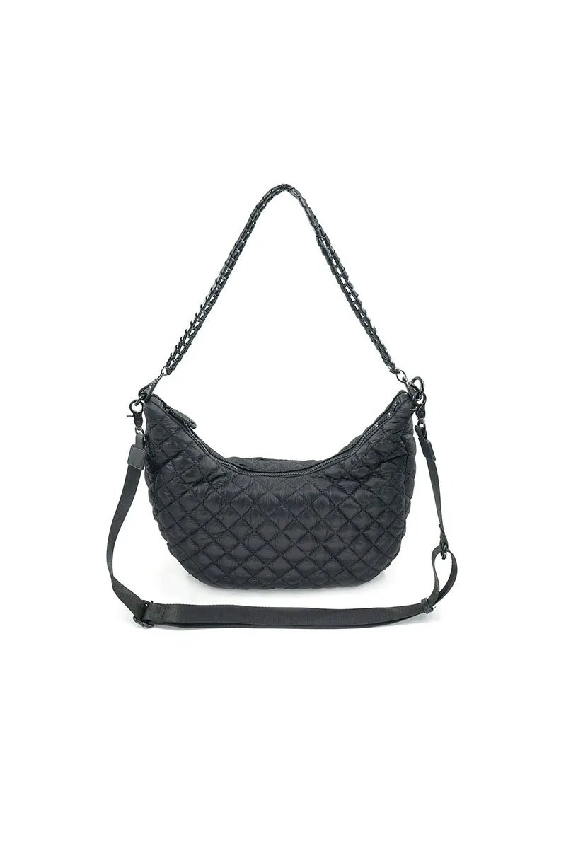 Quilted Hobo Bag