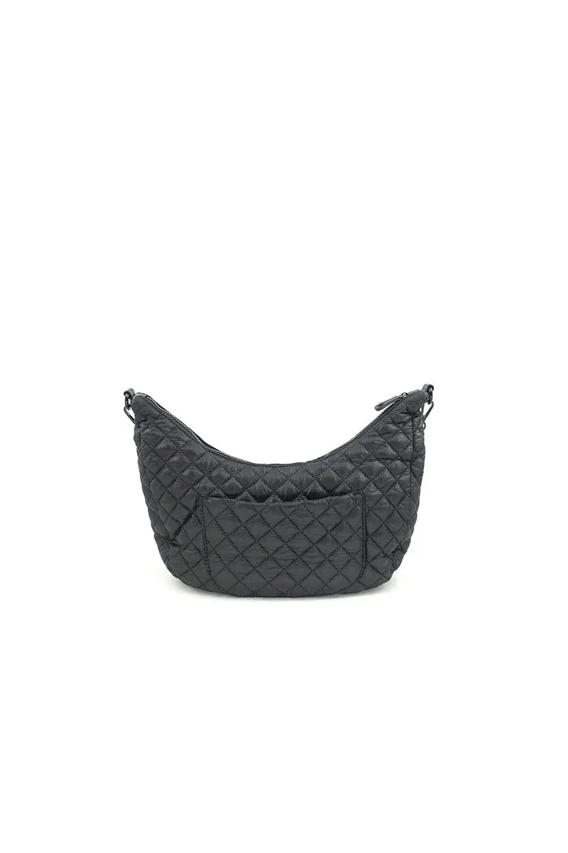 Quilted Hobo Bag