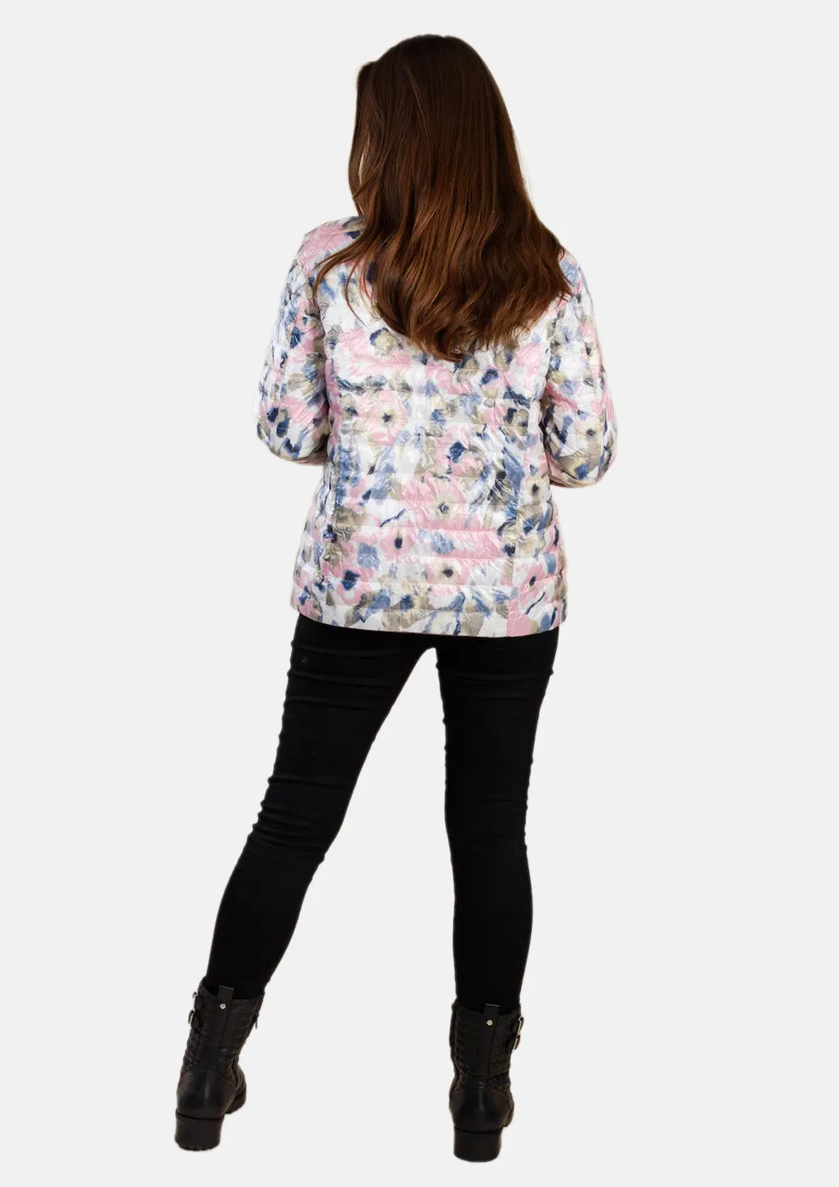 Reversible Floral Padded Jacket