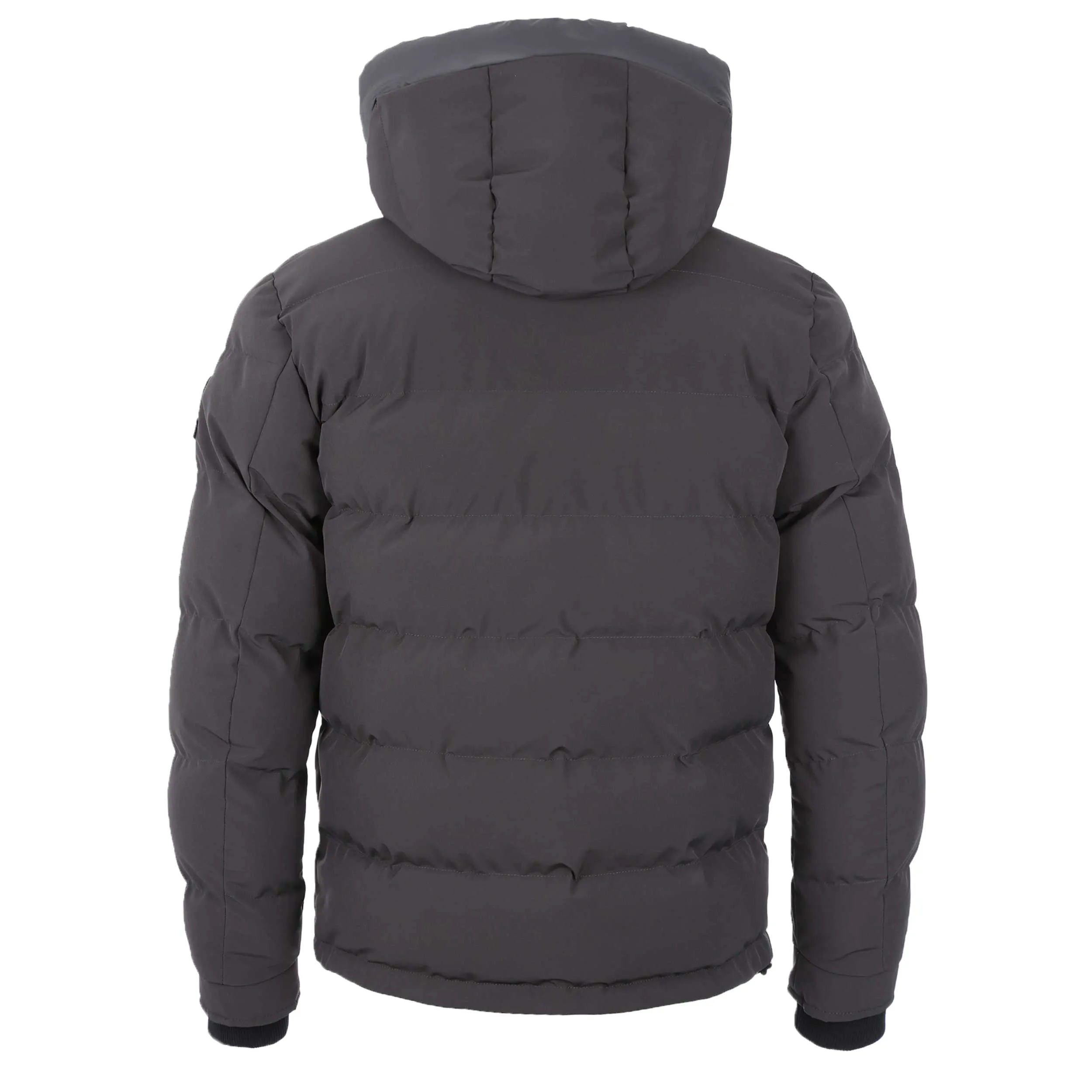 Sandbanks Banks Puffer Jacket in Charcoal