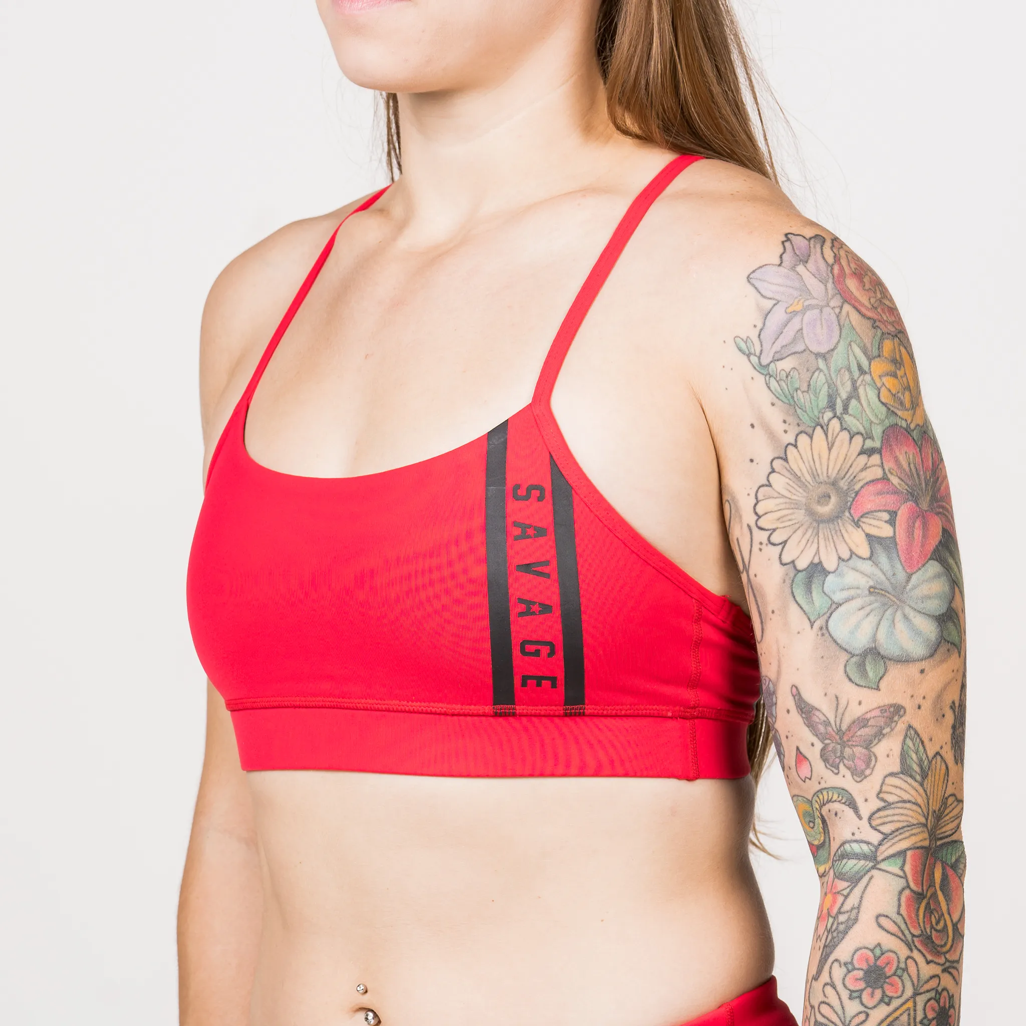 Sports Bra - Viper Squad - Red