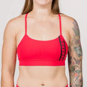 Sports Bra - Viper Squad - Red