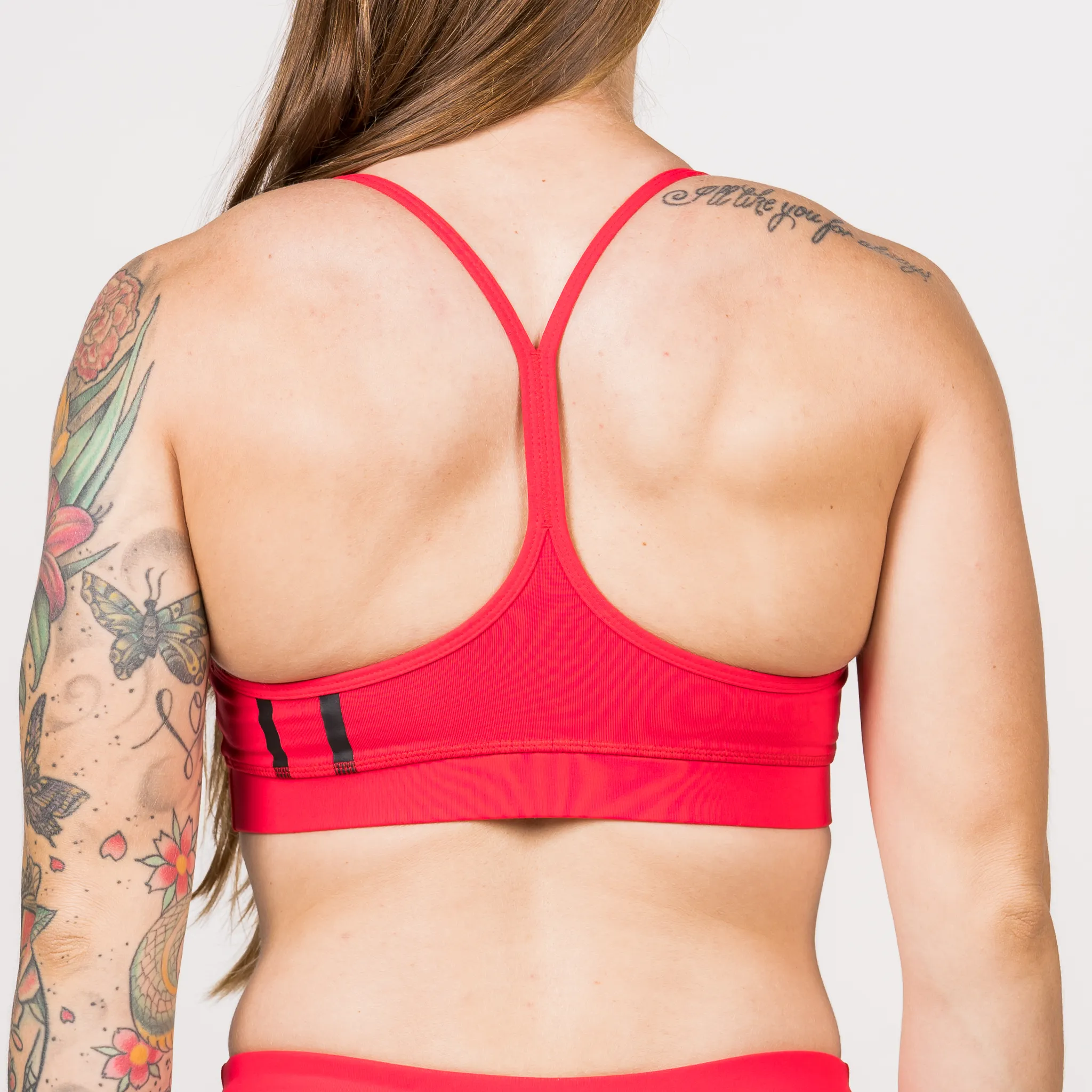 Sports Bra - Viper Squad - Red