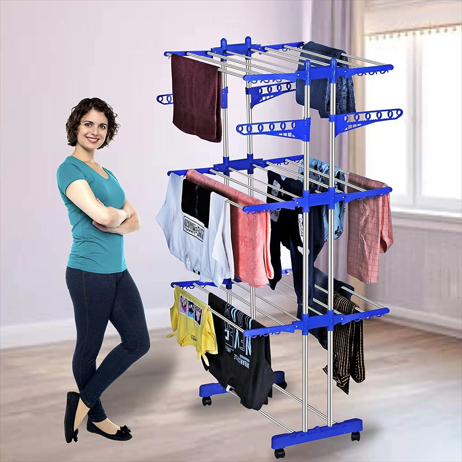 Stainless Steel Cloth Drying Stand