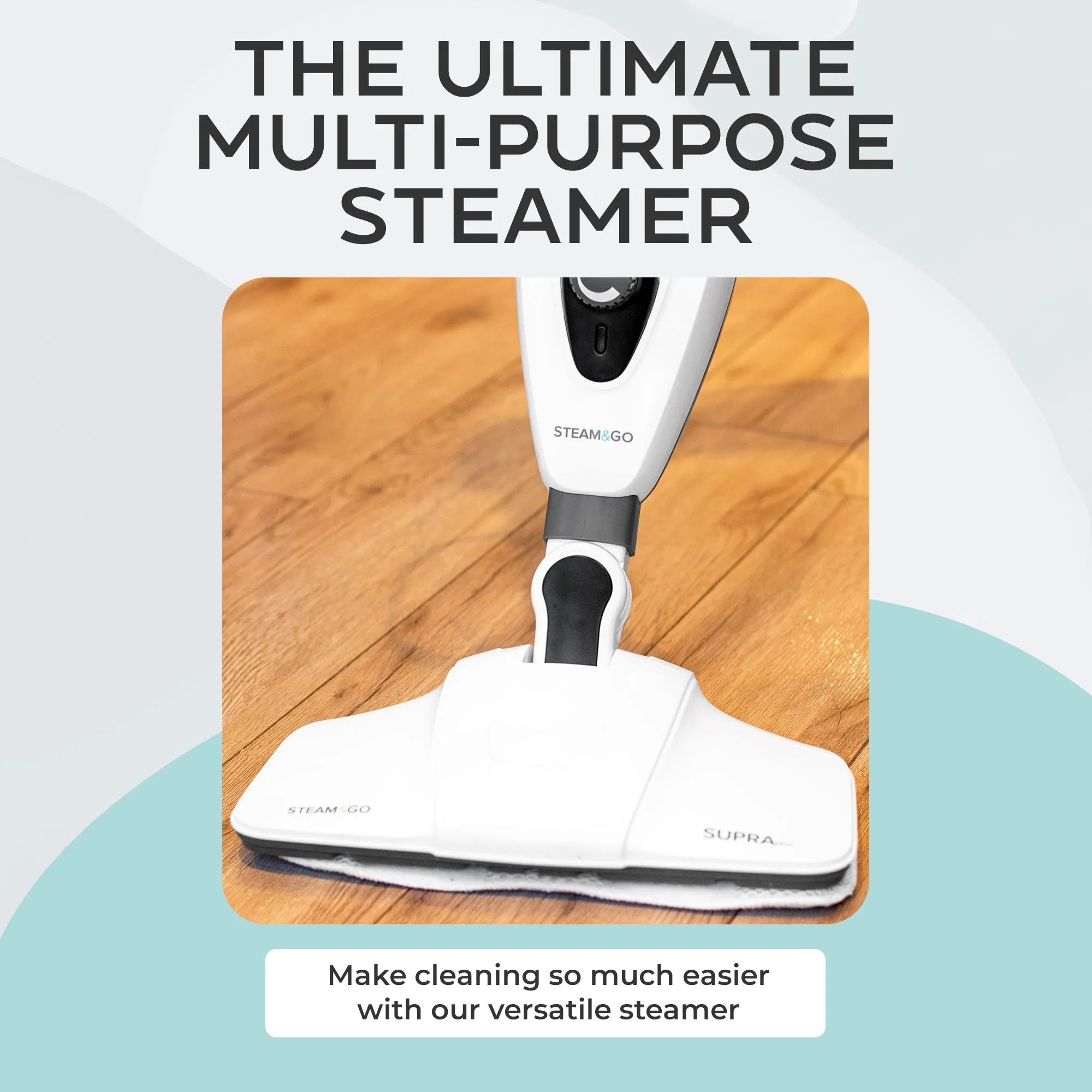 SUPRA PRO 10-IN-1 STEAM CLEANER