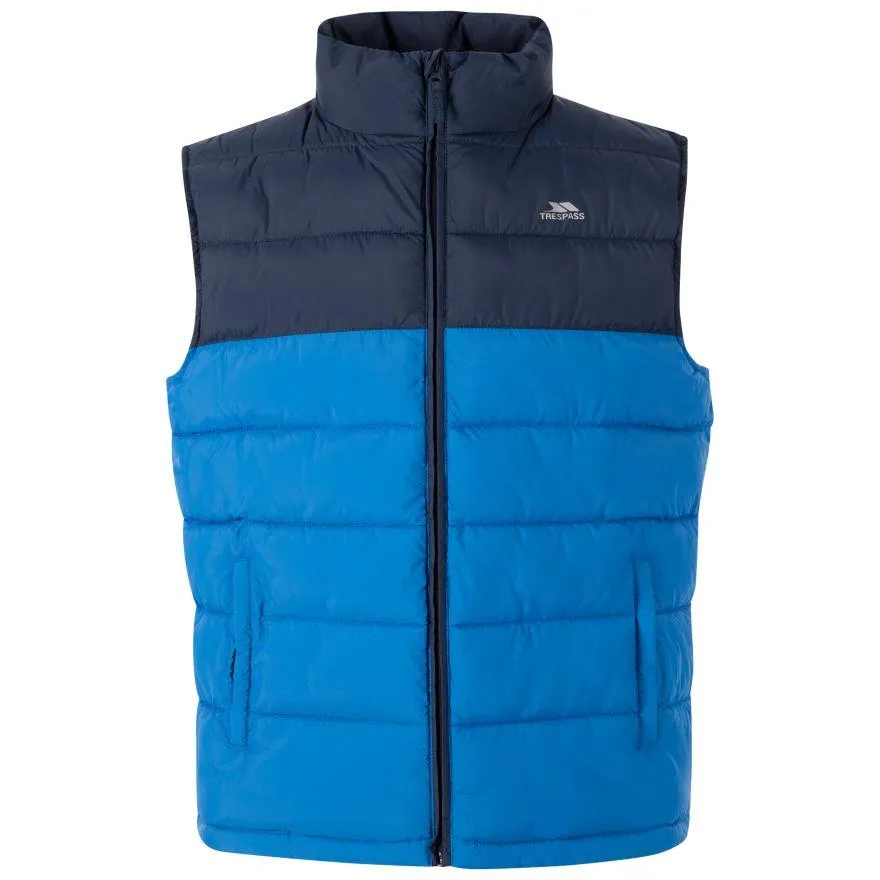 Trespass Oskar Kids Padded Gilet Quilted Bodywarmer with 2 Pockets