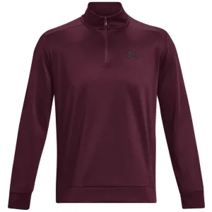 Under Armour Fleece 1/4 Zip Top - Mens - Dark Maroon/Black