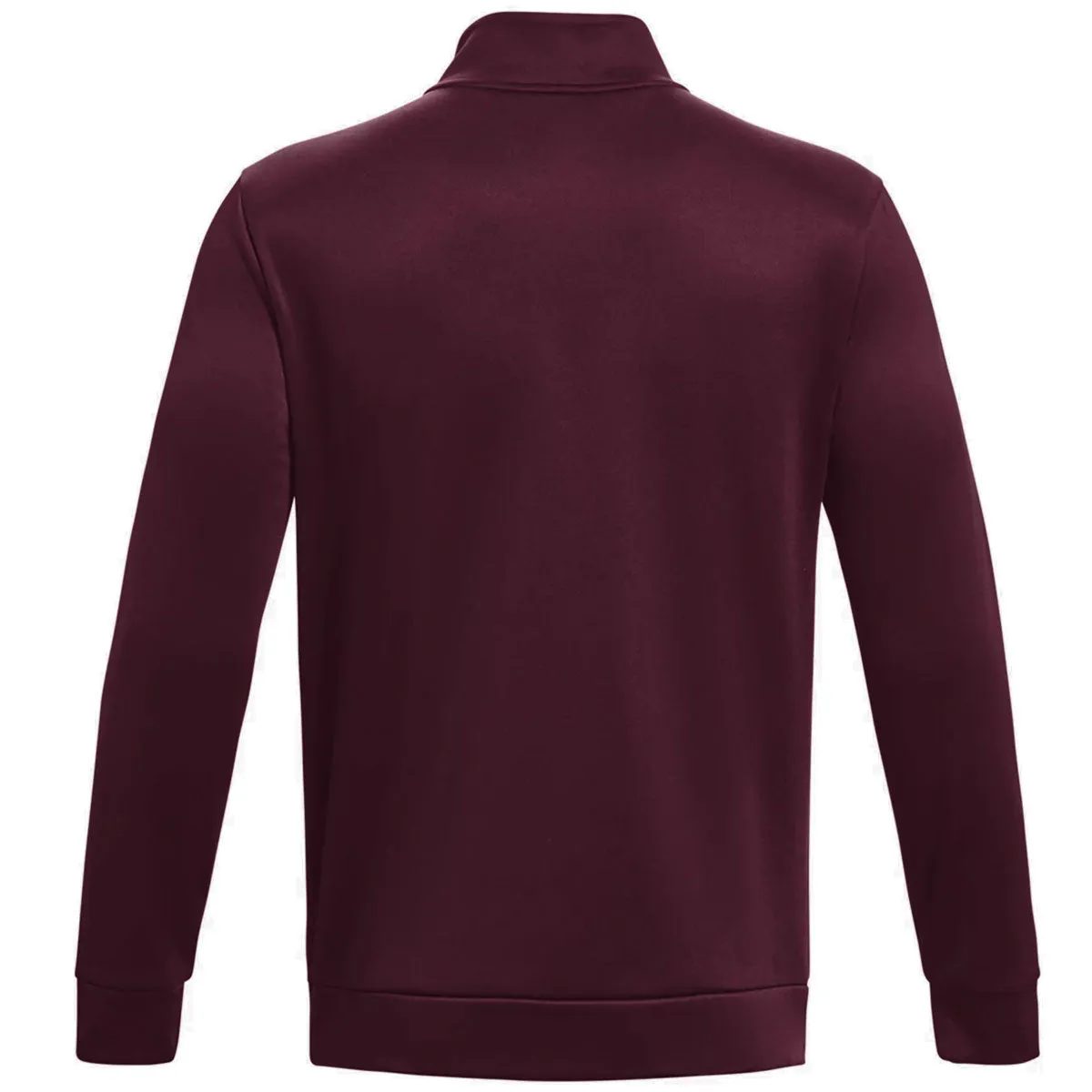 Under Armour Fleece 1/4 Zip Top - Mens - Dark Maroon/Black