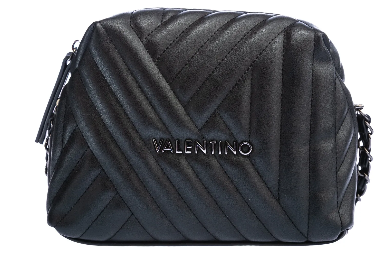 Valentino by Mario Valentino Signoria Ladies Small Shoulder Bag in Black