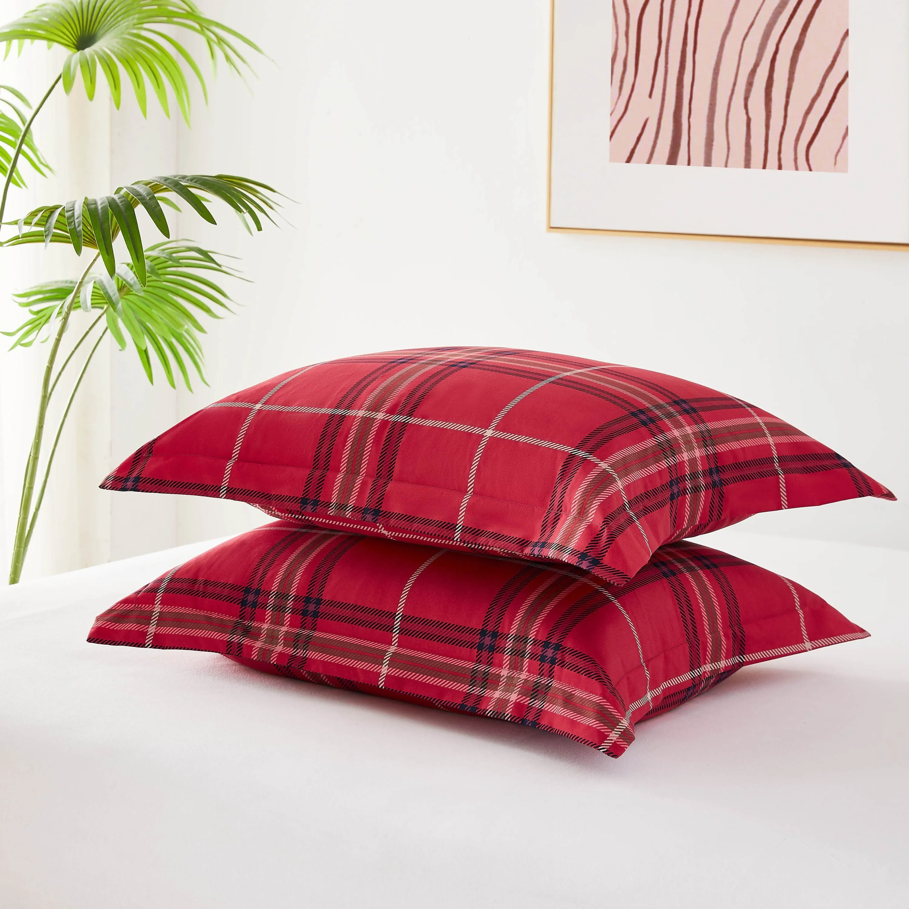 Vilano Plaid Comforter Set