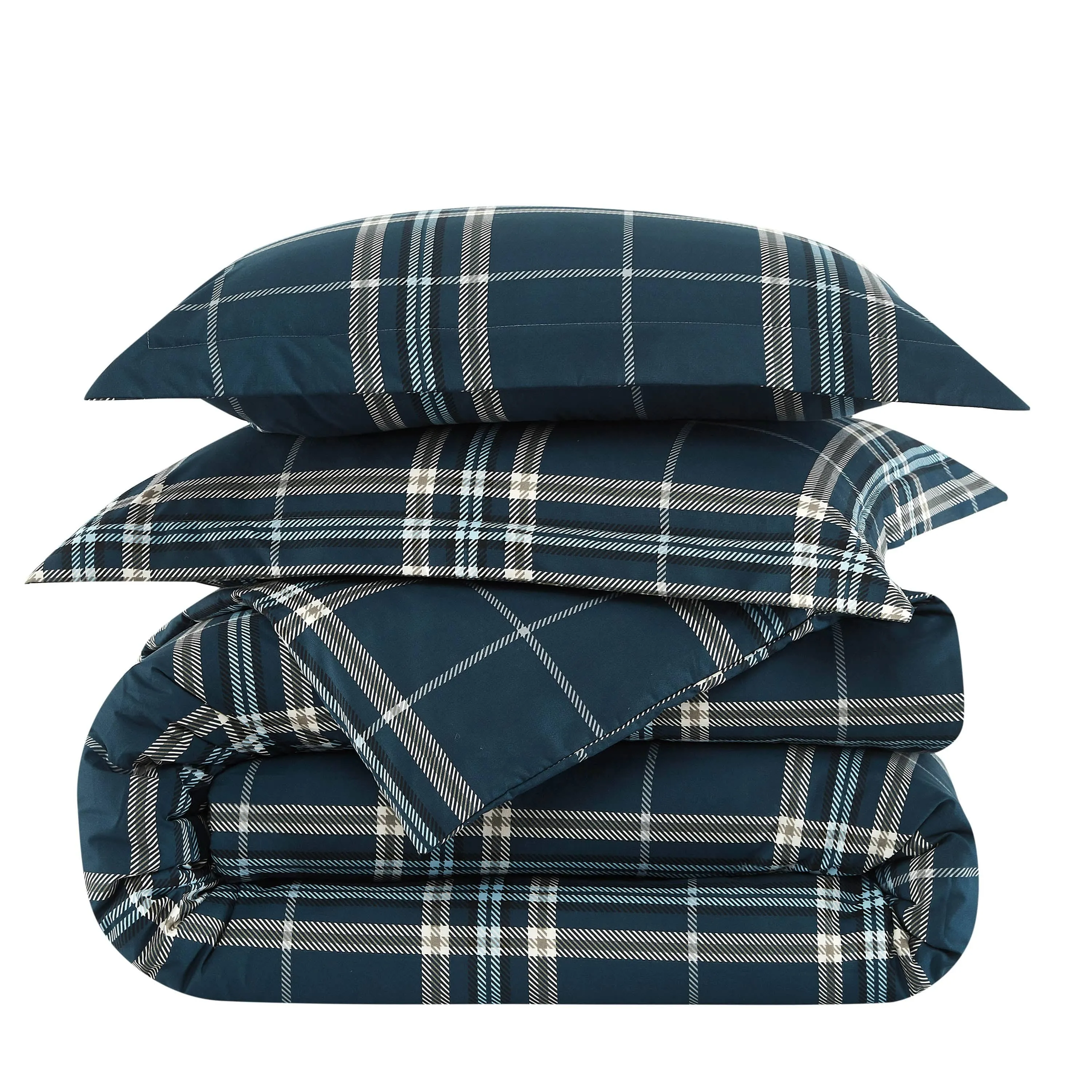 Vilano Plaid Comforter Set