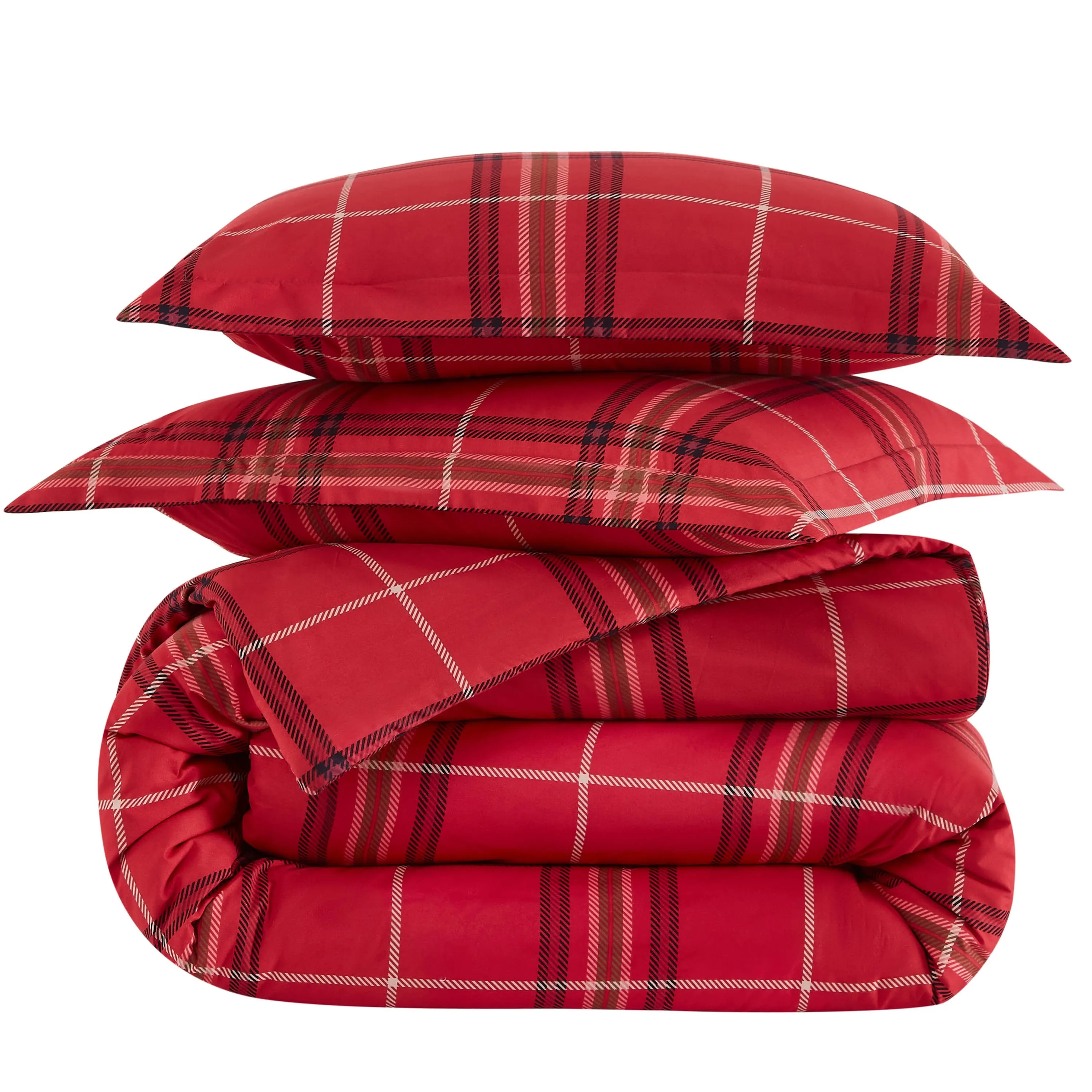 Vilano Plaid Comforter Set