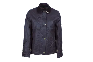 W308 - Women's Ambre Wax Jacket - NAVY