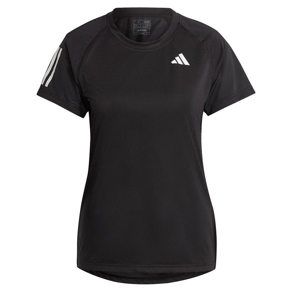 Women's Club Tennis Top Black