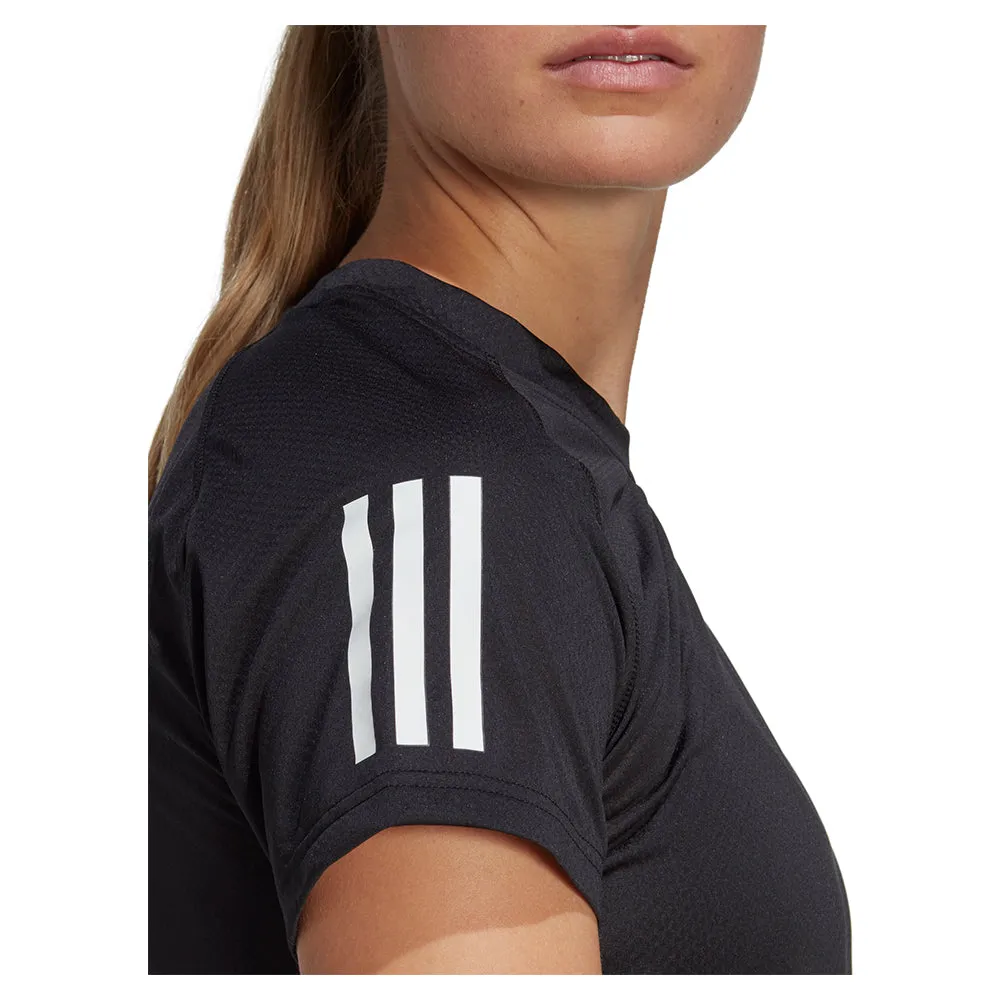 Women's Club Tennis Top Black