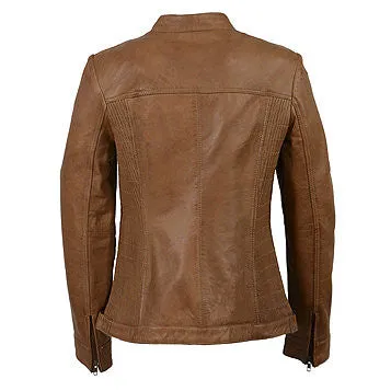 Women's Front Zip Fashion Jacket 2 Colors