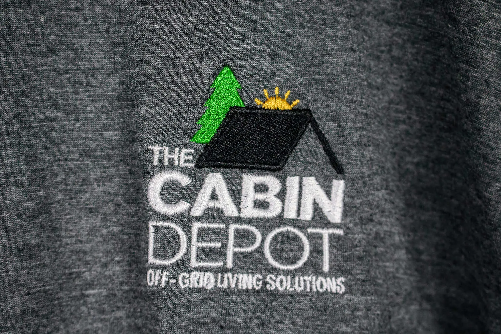 Women’s Heathered Black Hoodie - The Cabin Depot